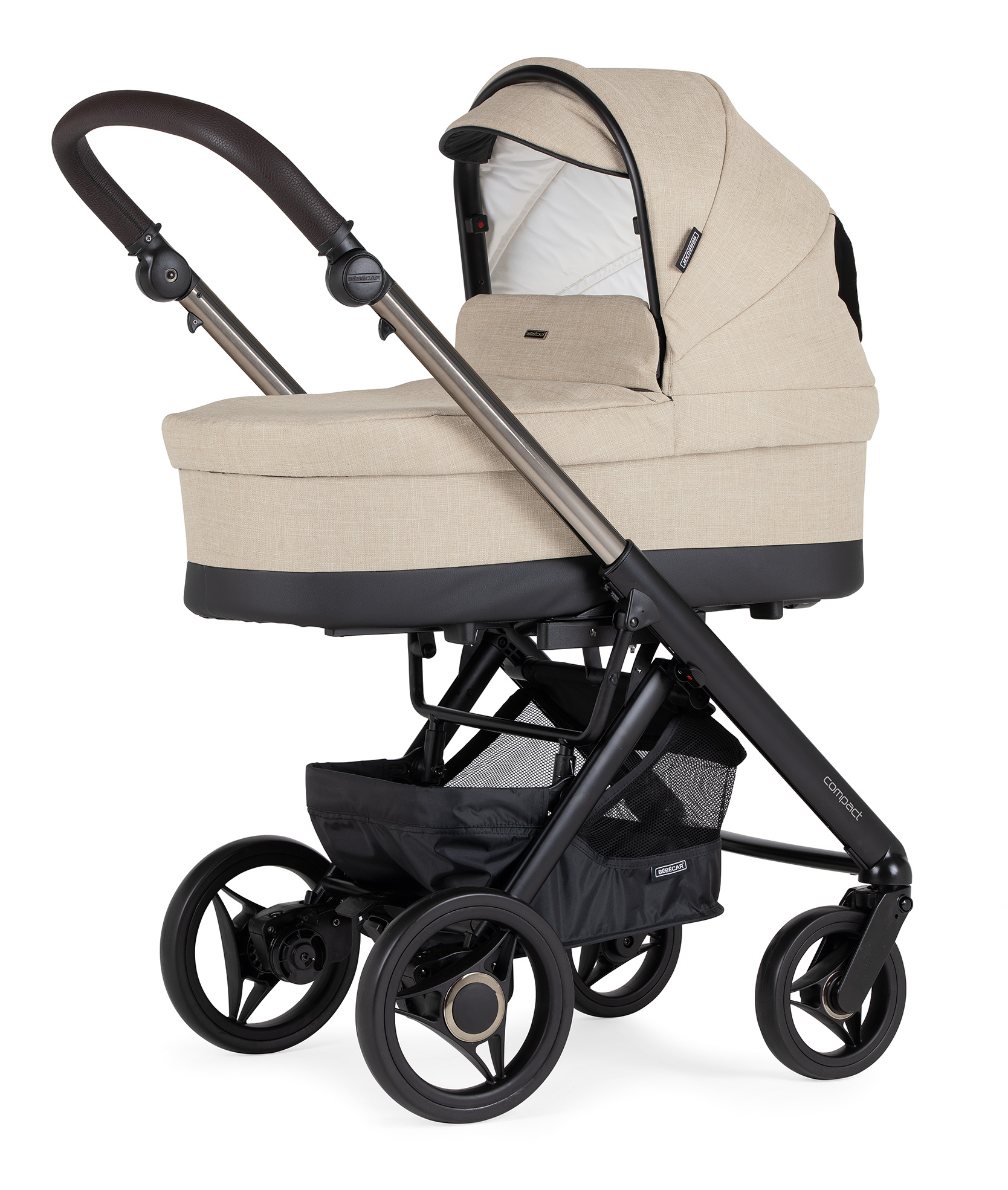 Bebecar Compact 3 in 1 – Caramel Latte – Baby Lady