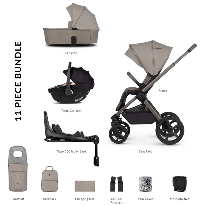 Venicci Tinum Upline 2 Travel System - Image 9