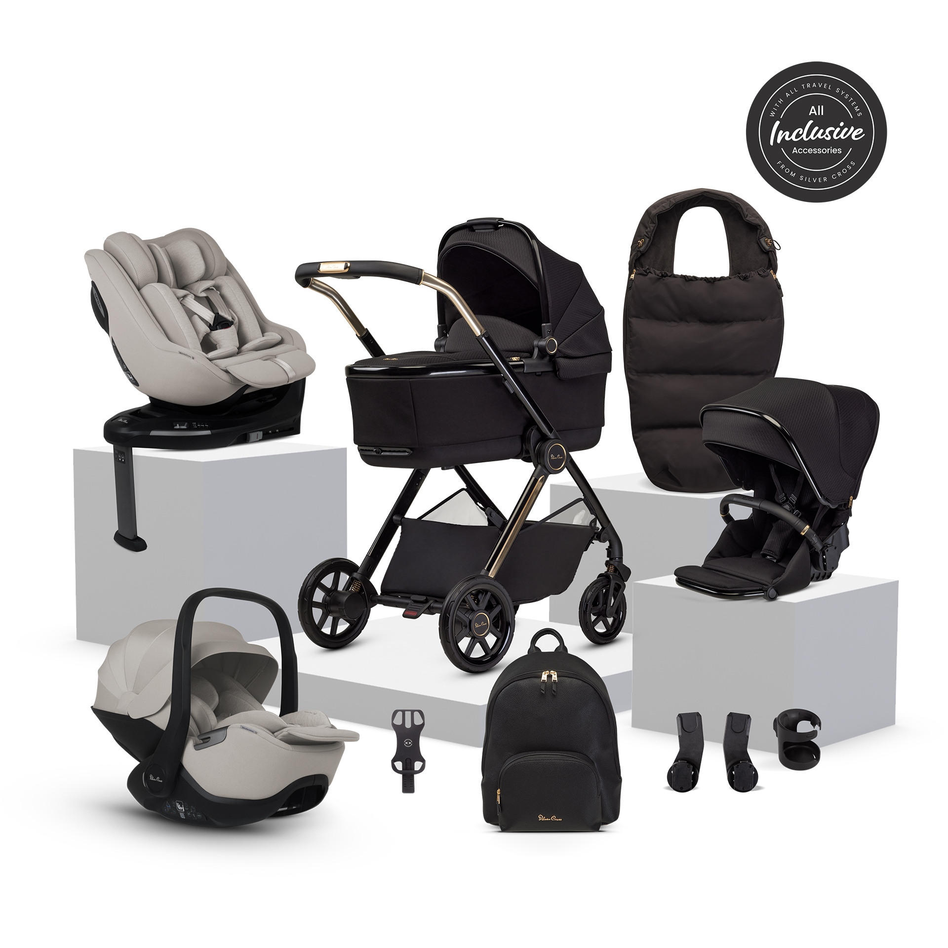 Reef 2 Special Edition Ultimate 360 Family Car Seat Bundle