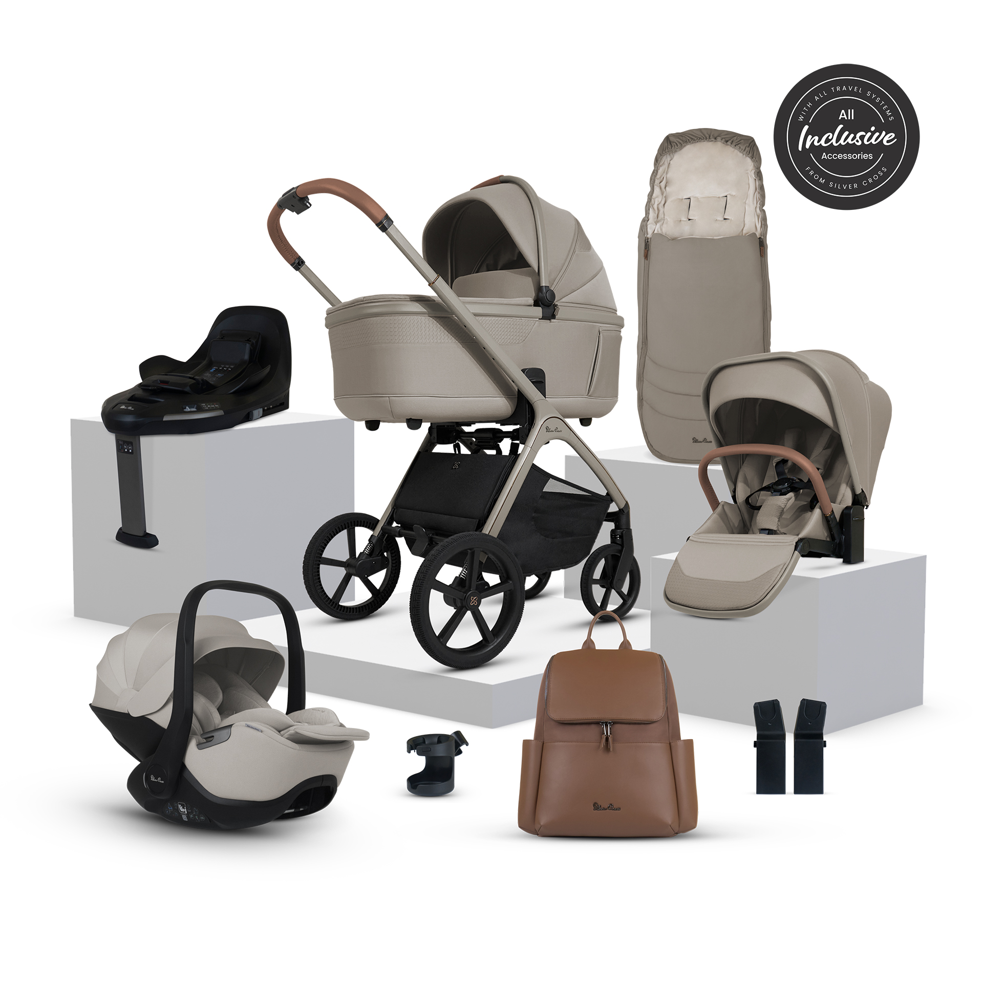 Silver Cross Cove Ultimate 360 Car Seat Bundle - Image 2