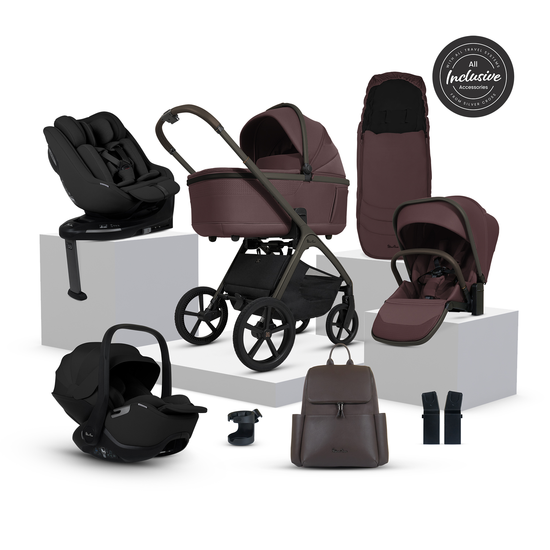 Silver Cross Cove Ultimate 360 Family Car Seat Bundle - Image 4