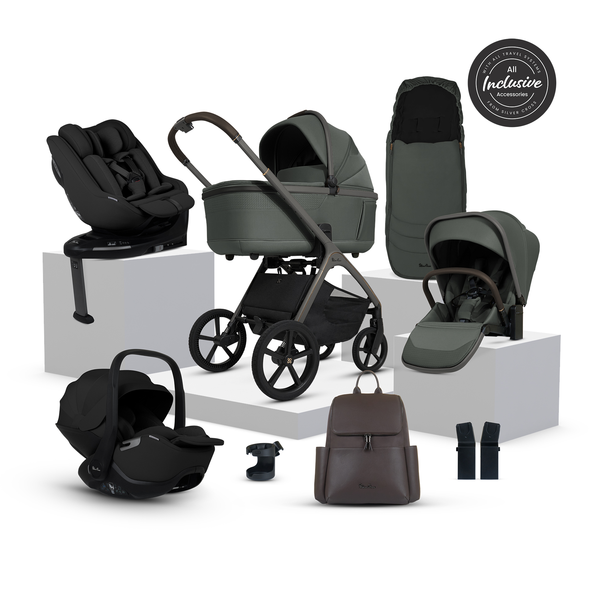 Silver Cross Cove Ultimate 360 Family Car Seat Bundle - Image 6